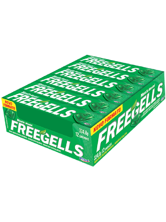 Freegells Menta C/12 Und Riclan - Display C/12