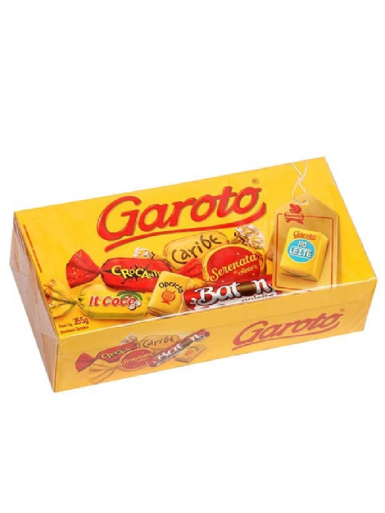 Bombom Sortidos 250Gr Garoto - Caixa