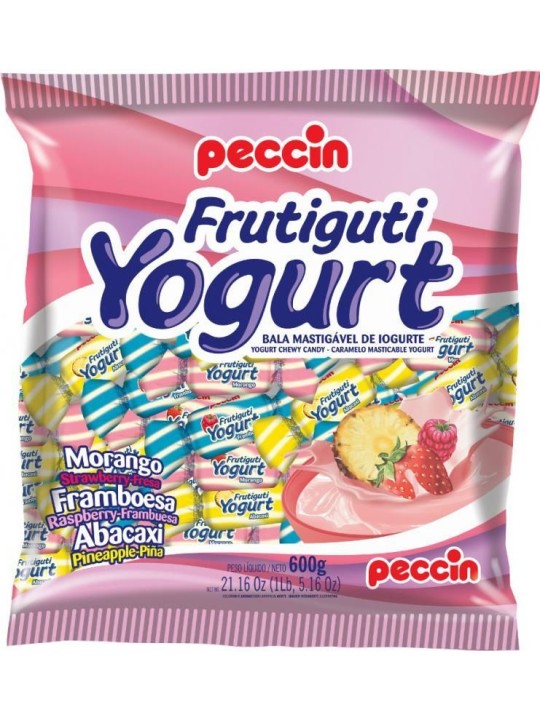 Bala Frutiguti Sortida 400Gr Peccin - Pacote