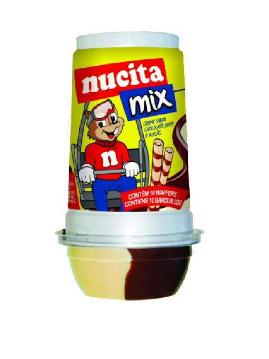 Nucita Mix Copo C/Waffer Choc/Avela 42Gr Nucita - Unidade