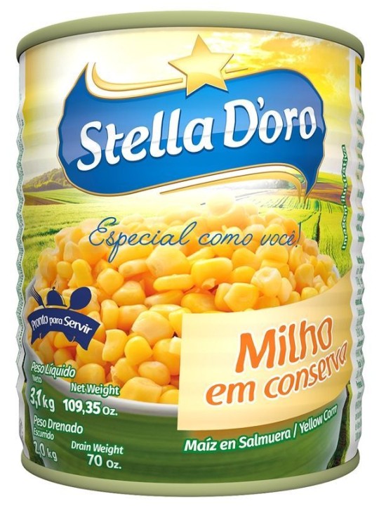 Milho Verde Lata 1,7Kg Stella Doro - Unidade