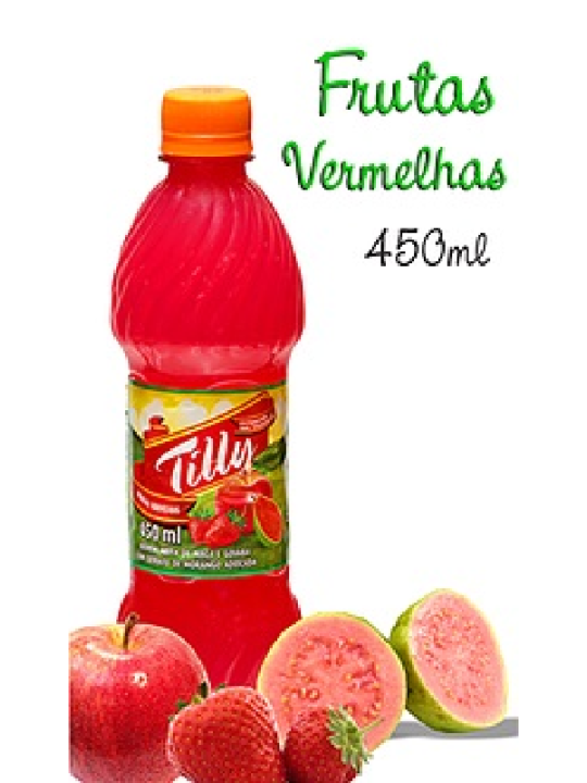 Suco Misto Morango Frutas Citricas 400Ml Tilly - Unidade