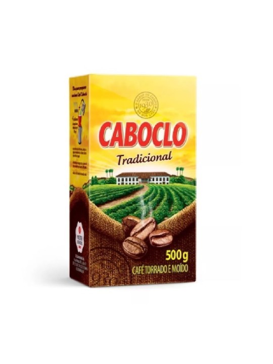 Cafe Caboclo Tradicional Vacuo 500Gr Caboclo - Pacote