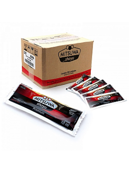 Molho Shoyu Premium Sache 250X8Ml Mitsuwa - Caixa