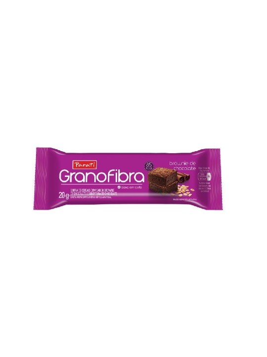 Barra Cereal Granofibra Brownie De Chocolate 24X20Gr Granofibra - Display C/24