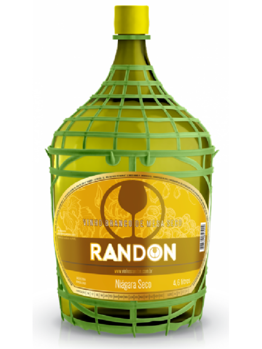Bebida Vinho Branco Seco 4.6Lts Randon - Unidade