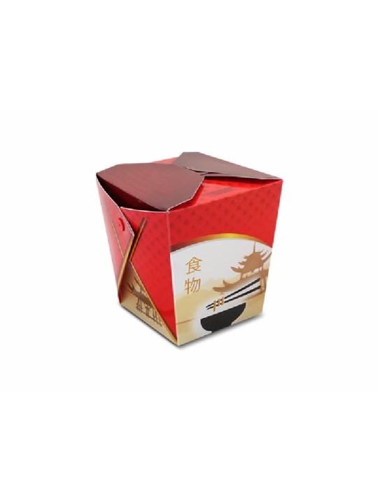 Caixa Box Para Comida Chinesa M C/50 Un Descart - Pacote C/50 Un