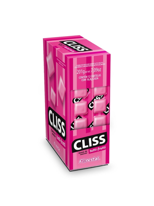 Chicle Cliss Tutti-Frutti C/12