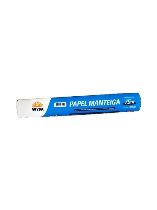 Papel Manteiga 7,5X0,29Cm Wyda - Unidade