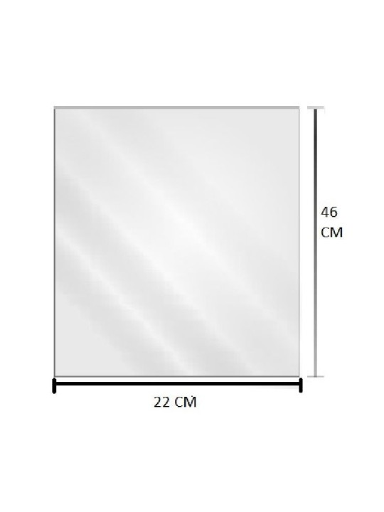 Saco Plastico Transparente 22X46X005 Ikatu - Kilo