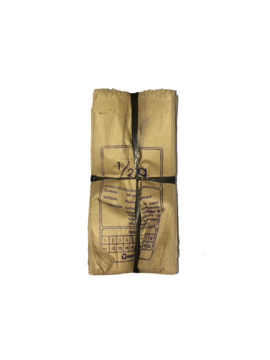 Saco Papel Kraft Mix 1/2Kg