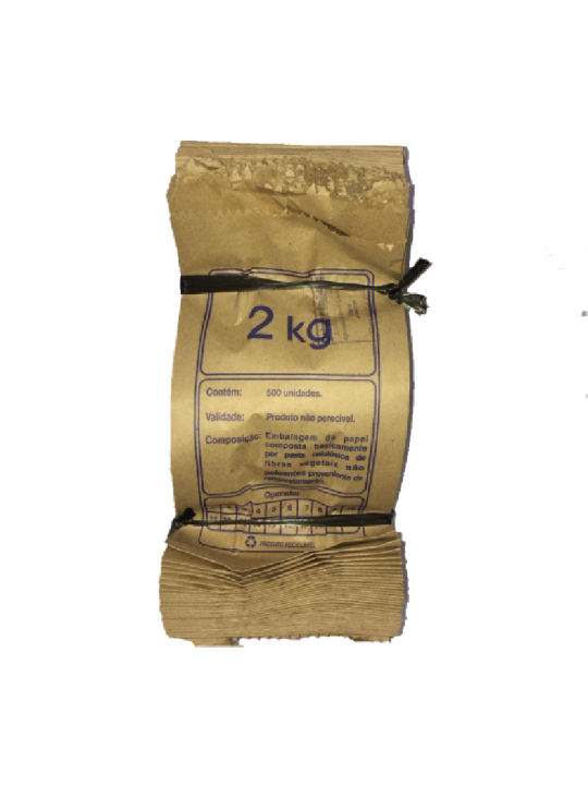 Saco Papel Kraft Mix 2Kg - Pacote C/500 Un