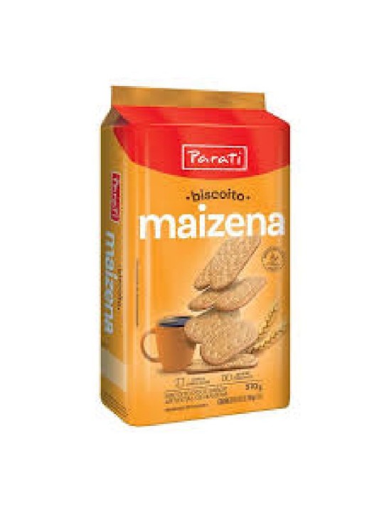 Biscoito Maizena 370Gr Parati - Pacote