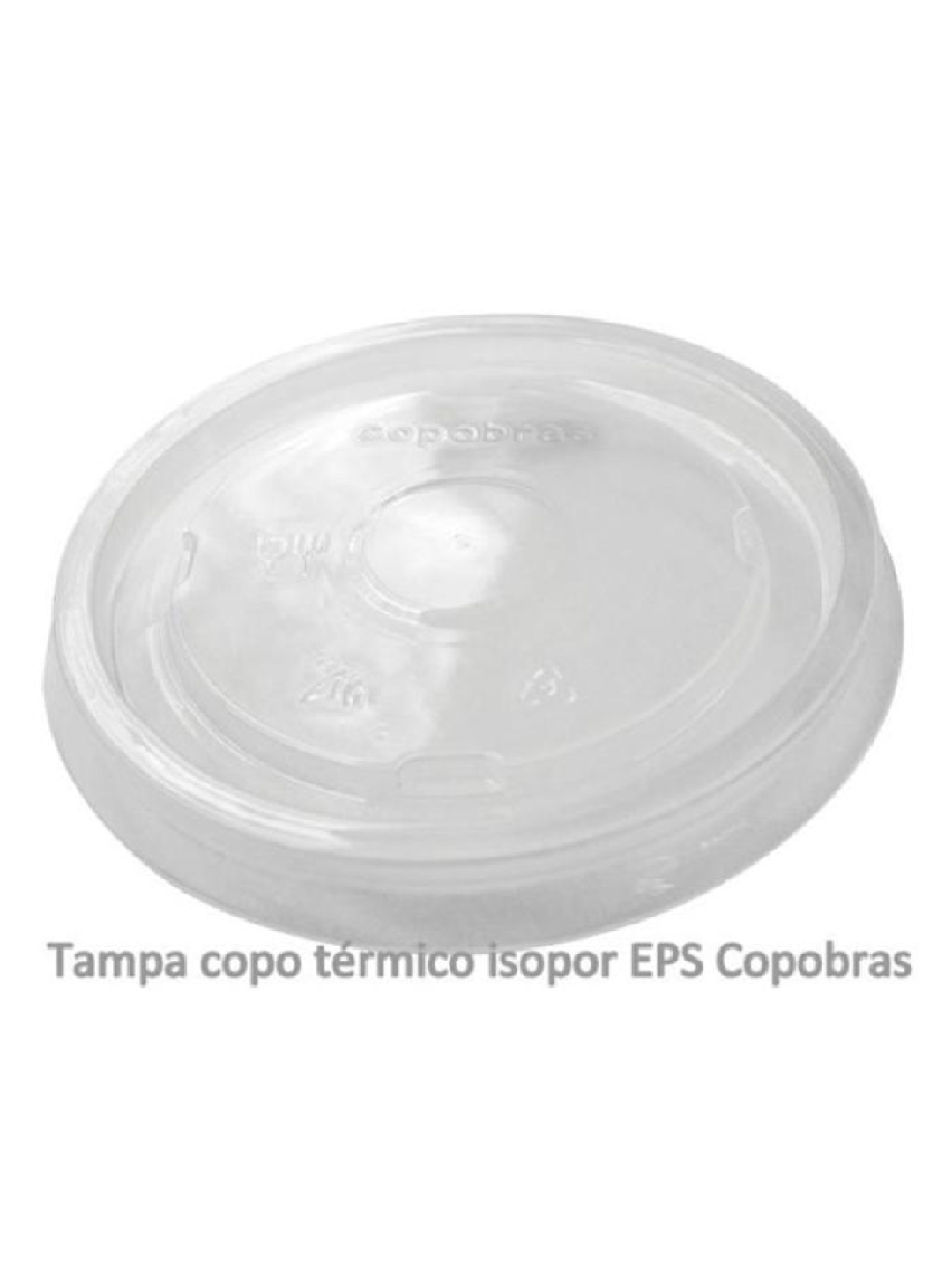 Tampa Plast P/Copo Isopor Tct-180Ml Pp Copobras Term - Pacote C/50 Un Tampa Plast P/Copo Isopor Tct-180Ml Pp Copobras Term - Pacote C/50 Un
