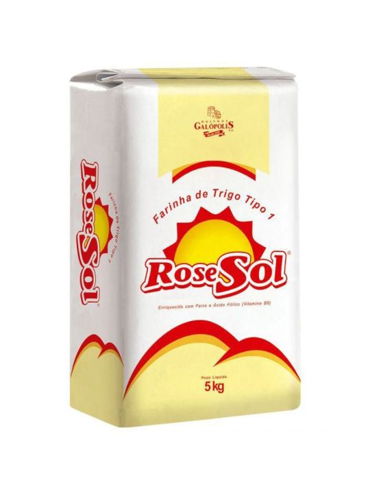 Farinha De Trigo C/Ferro Tipo1 1Kg - Kilo