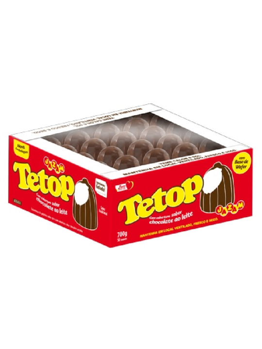 Tetop Chocolate Tradicional C/50 Un