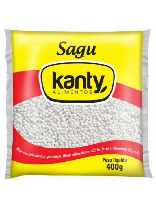 Sagu Branco 400Gr Kanty - Pacote