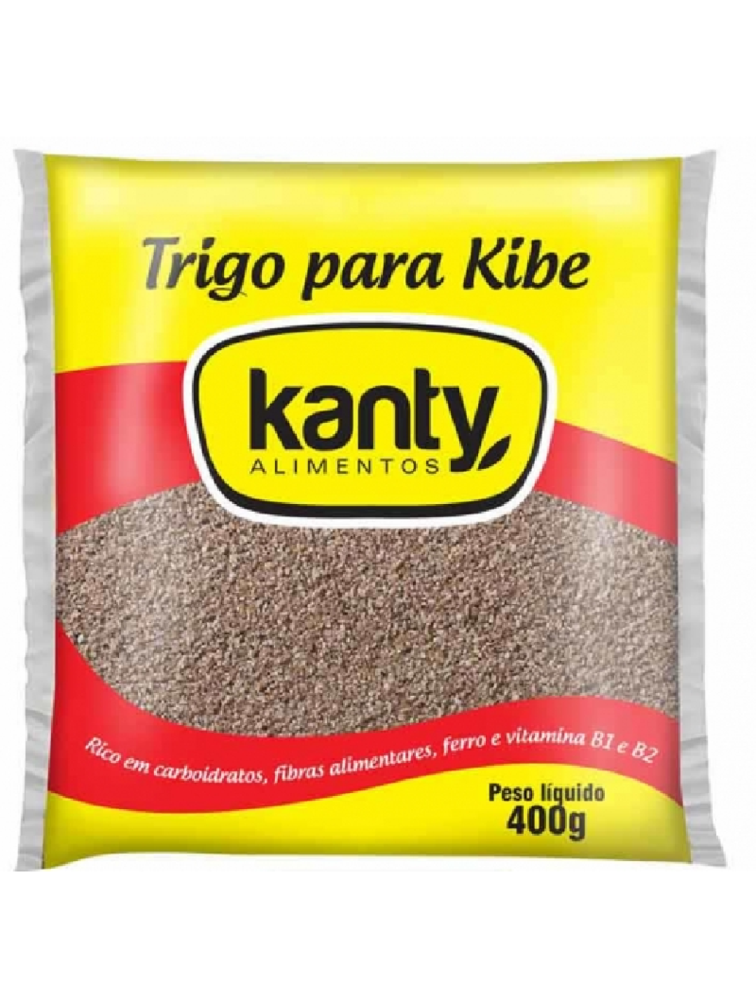 Trigo Mourisco P/ Kibe 400Gr Kanty - Pacote Trigo Mourisco P/ Kibe 400Gr Kanty - Pacote