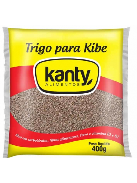 Trigo Mourisco P/ Kibe 400Gr Kanty - Pacote Trigo Mourisco P/ Kibe 400Gr Kanty - Pacote