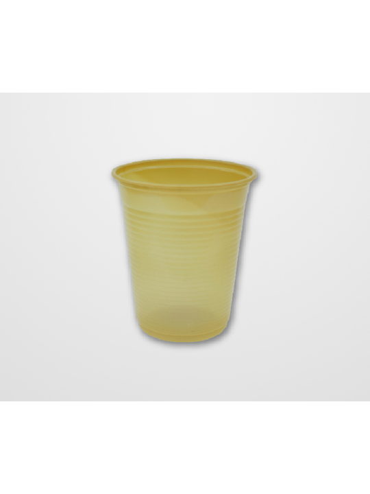 Copo Plast 200M Dourado Agua-Refri C/50 Un Forfest - Pacote C/50 Un