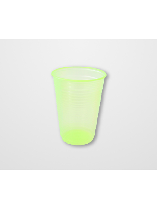 Copo Plast 200Ml Neon Verde Agua-Refri C/50 Un Forfest - Pacote C/50 Un