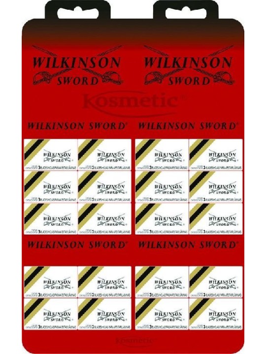 Lamina Wilkinson Os Gillette C/3 Wilkinson - Pacote C/20 Un