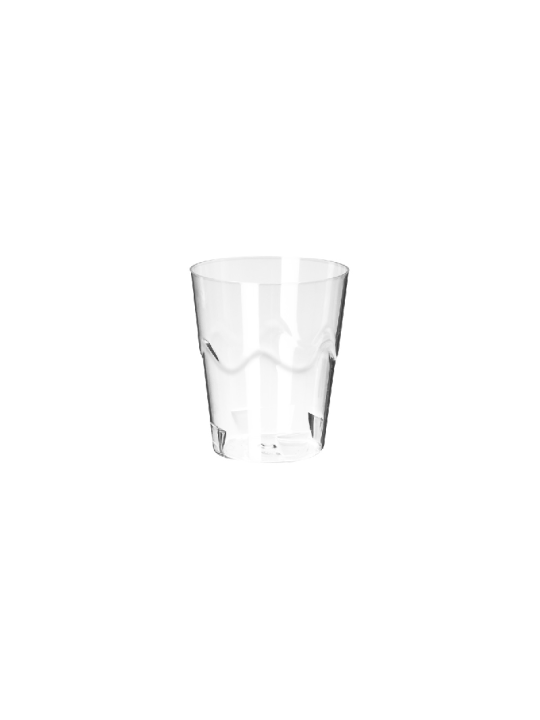 Copo Plast Cristal Mini Doce 10X25Ml Cps-025 Strawplast - Pacote C/10 Un