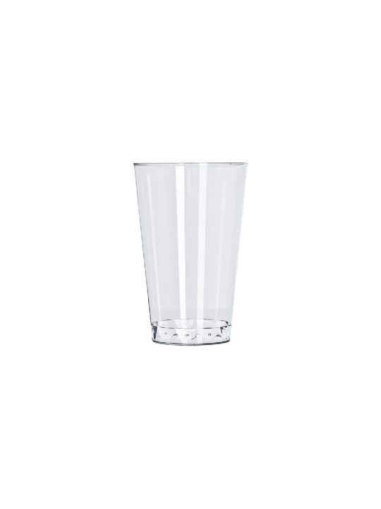 Copo Plast Cristal 300Ml Cpc-0300 Ps Strawplast - Pacote C/10 Un