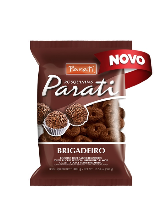 Biscoito Rosca Parati Brigadeiro 300Gr