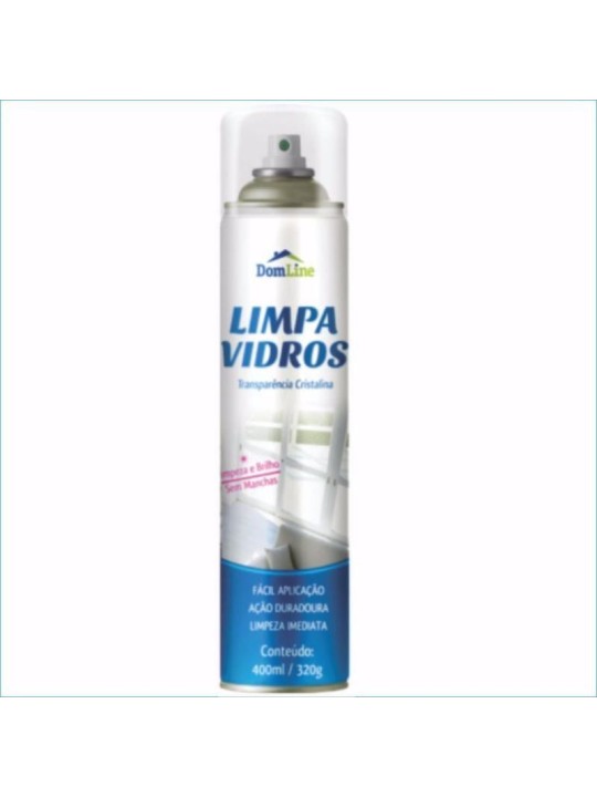 Limpa Vidros Aerosol Domline 400Ml Baston - Unidade