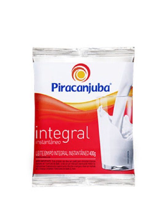 Leite Em Po Piracanjuba Integral Instantaneo 400Gr Piracanjuba - Unidade