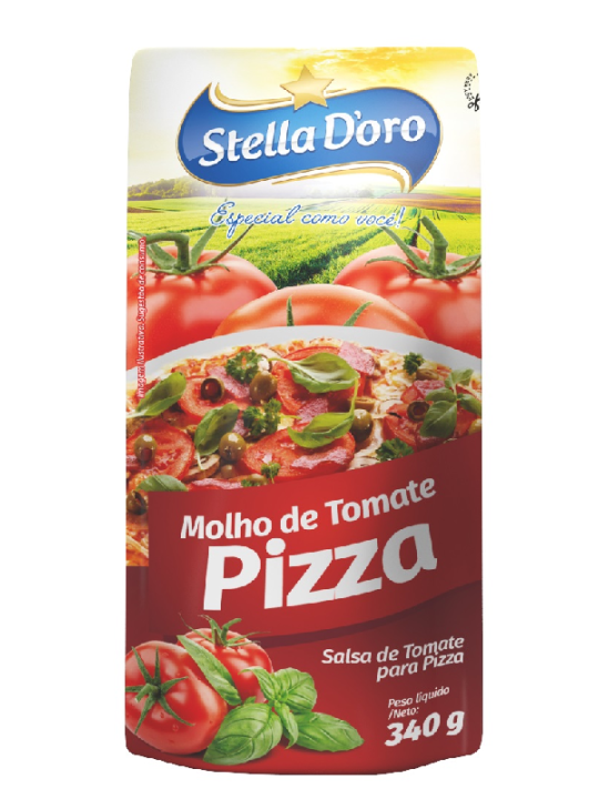 Molho De Tomate Pizza Stand Up 300Gr Stella Doro - Unidade