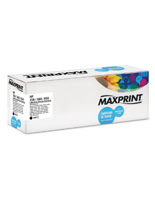 Toner Universal Imp.laser Blkg 35A/36A/85A Maxprint - Unidade