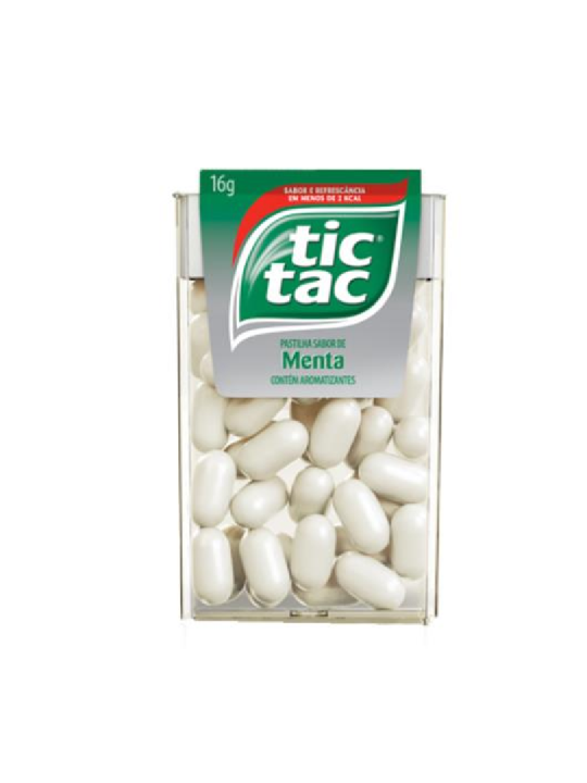 Tic Tac Menta 16Gr Tic Tac - Unidade