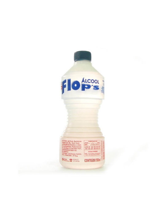 Alcool Etilico Hidratado 70% Inpm 1Lt Flops - Unidade