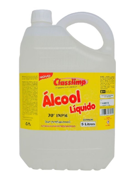 Alcool Liquido 70% Inpm 5Lt
