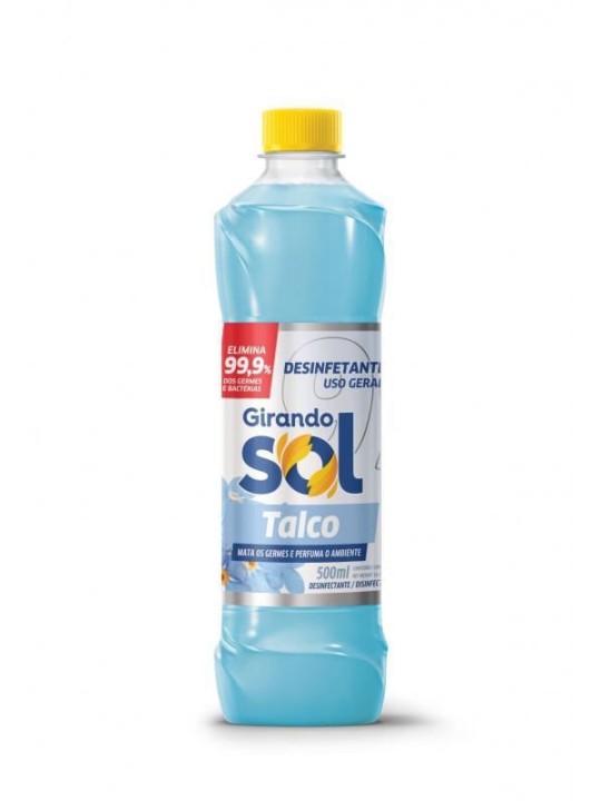 Desinfetante Talco 500Ml Girando Sol - Unidade