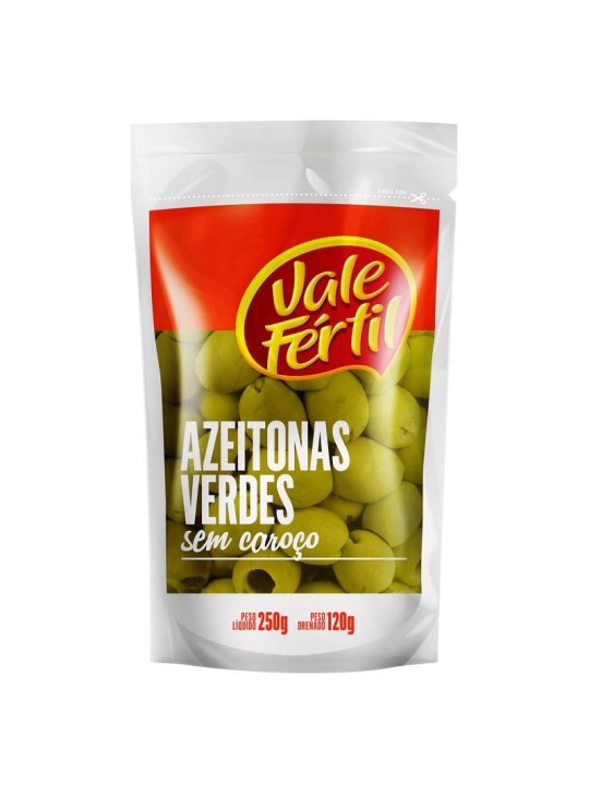 Azeitonas Verdes S/Caroco Sache 120Gr