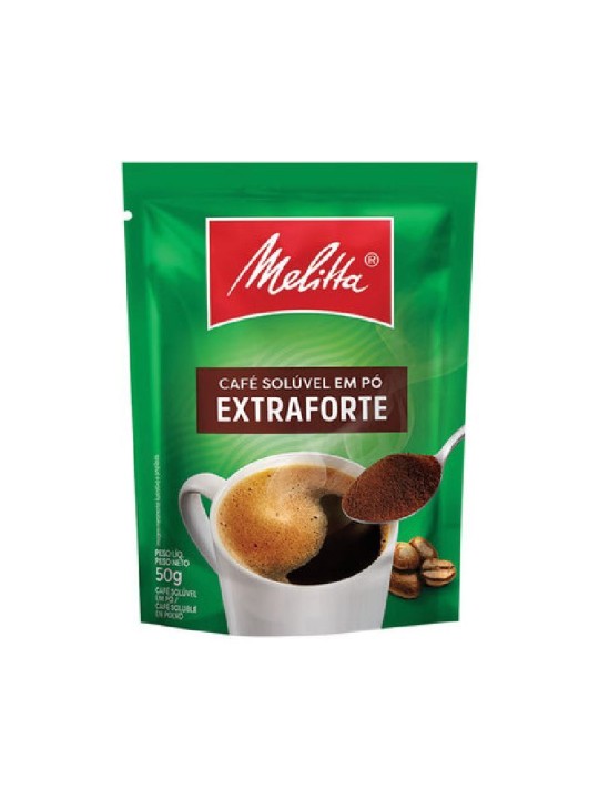 Cafe Soluvel Extra Forte 50Gr Melitta - Unidade