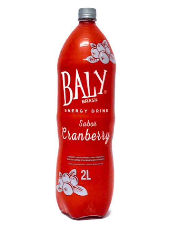 Baly Cranberry Vermelho 2Lt Baly - Unidade