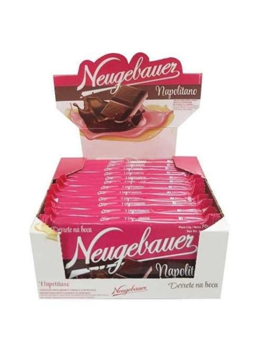 Barra Chocolate Napolitano 12X70Gr 840Gr