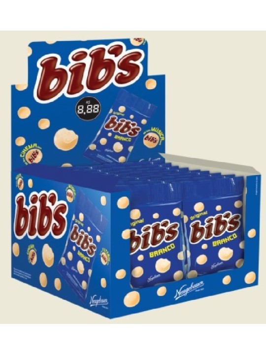 Bibs Chocolate Branco 18X40Gr 720Gr