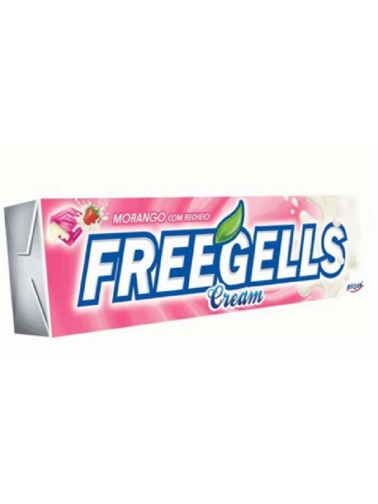 Freegells Cream Morango 27,6Gr Riclan - Unidade