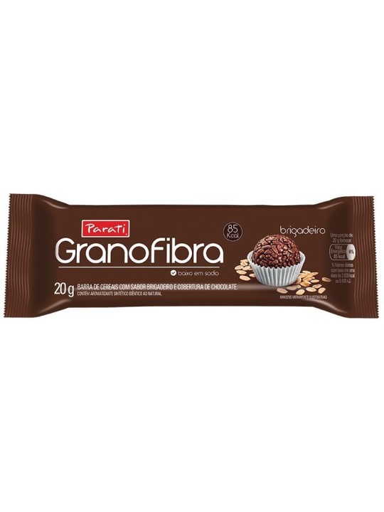 Barra Cereal Granofibra Brigadeiro 20Gr