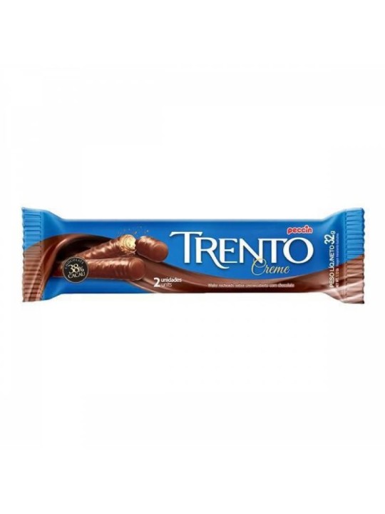 Trento Wafer Rolinhos Rech Creme 32Gr