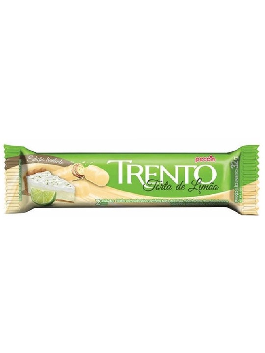 Trento Wafer Rolinhos Torta De Limao 32Gr