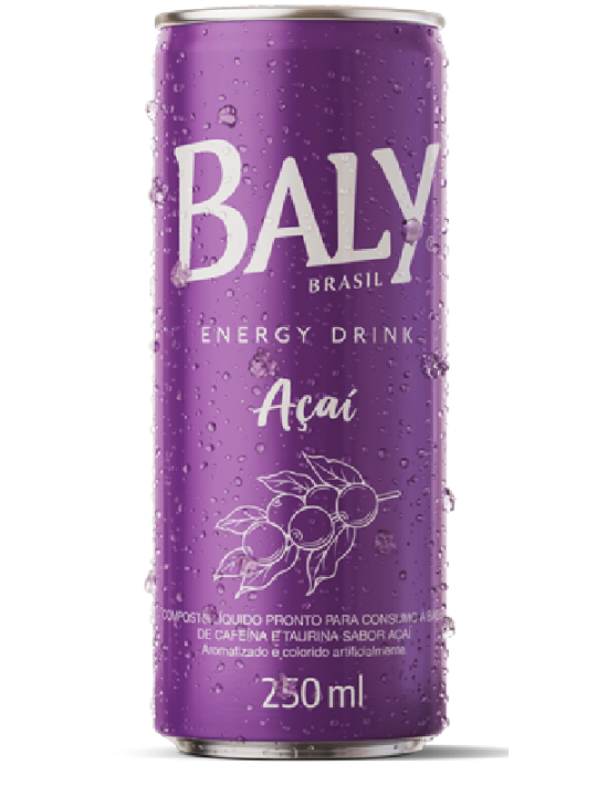 Baly Lata Açaí 250Ml Baly - Unidade