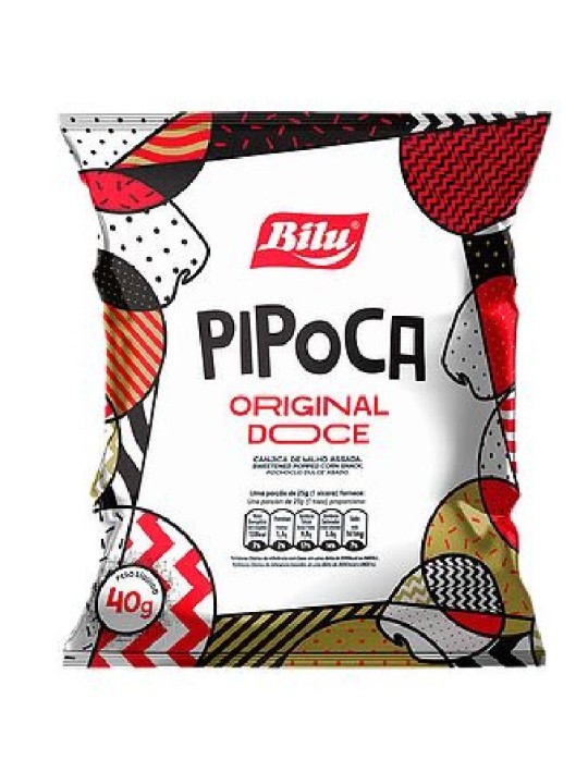 Pipoca Original Doce 40Gr - Unidade