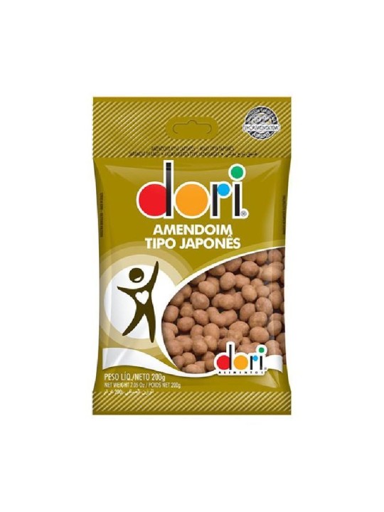 Amendoim Salgado Japones 200Gr Dori - Pacote