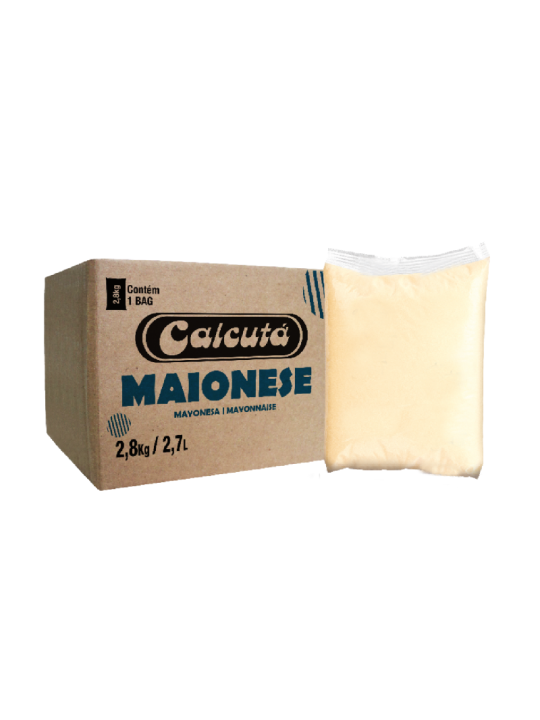 Maionese Calcuta Bag 2,8Kg Calcuta - Caixa